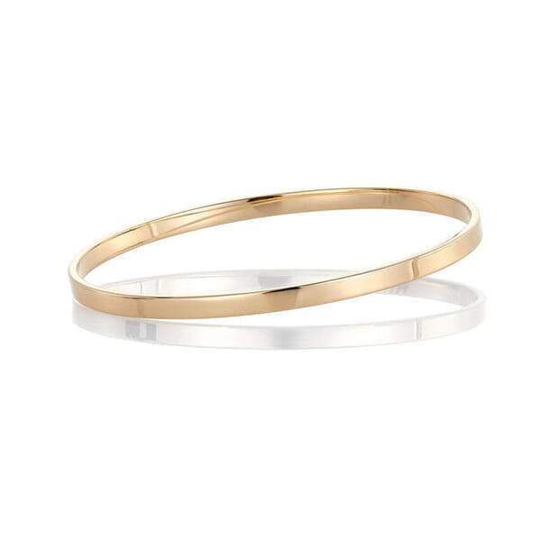 Armbånd gull, 4 mm. ESPELAND - 05GU4057